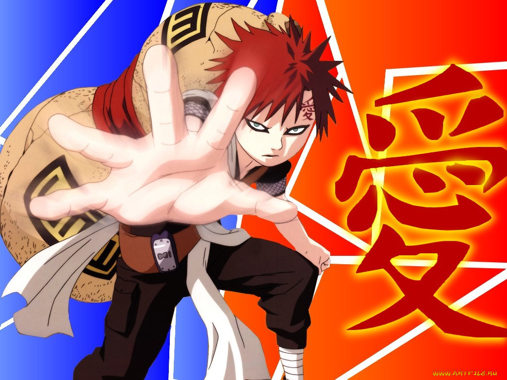 , naruto, gaara